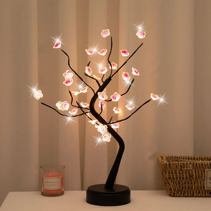 Bonsai Cherry Blossom Night Lamp