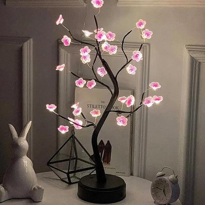 Bonsai Cherry Blossom Night Lamp